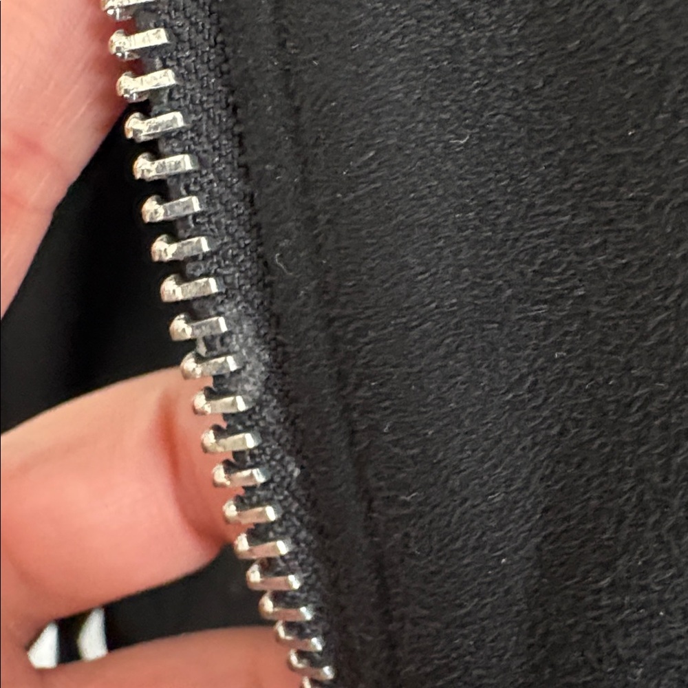 Zara TRF Suede Biker Jacket - Picture 7 of 10